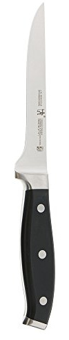 HENCKELS Forged Premio 5.5-inch Boning Knife, Black/Stainless Steel