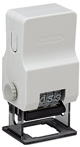 Shachihata page number stamp No. 2 GNR-32G / H Gothic