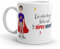 Kembilove Taza el Mejor Novio del Mundo – Mensaje En Esta Taza Bebe un Super Novio – Regalo Hermana Original – Regalos Originales para cuñados – Tazas Originales