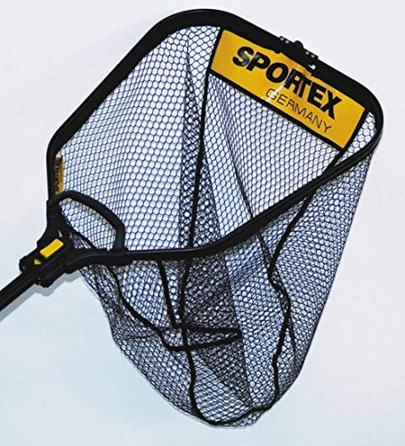 Sportex Alu-Raubfischkescher gummiert 80x70cm 401003 Kescher Raubfischkescher Angelkescher Net