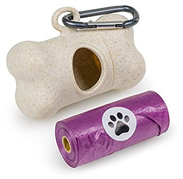 Petface Compostable Dog Poop Bag Dispenser with 20 Bags (Pack of 1)