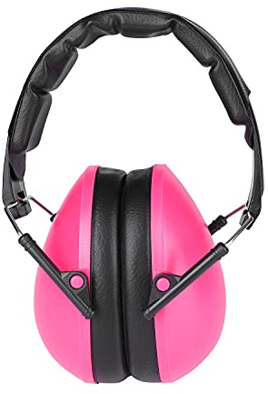 Kids Childrens Ear Defenders Baby Noise Cancelling Ear Muffs Toddlers Hearing Protection Earmuffs Headphones Child Noise Reduction Safety Earmuffs Foldable Adjustable for Boys Girls 1-14 Years Old