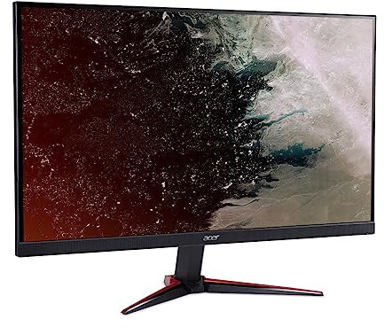 acer Nitro VG240Y Gaming Monitor 23,8 Zoll (60 cm Bildschirm) Full HD, 75Hz HDMI/DP, 60Hz VGA, 1ms (VRB), 2xHDMI 1.4, VGA, HDMI/DP FreeSync, Schwarz