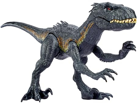 Mattel JURASSIC WORLD Das Gefallene Königreich - Riesendino Indoraptor, verschlingt bis zu 20 Minifiguren, über 90 cm lang, authentisches Design, für Kinder ab 4 Jahren, HKY14
