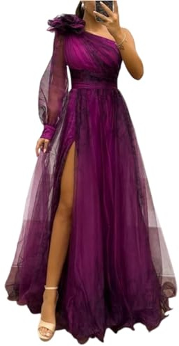 Abito Cerimonia Donna Abito Cerimonia Donna Curvy Corto Ancho Sposa Tubino con Corsetto Sera Midi Abiti Chic Invernale Vestito Ropa 2#Rosa Caldo M