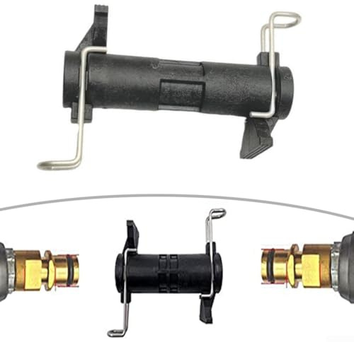 Entgoinggo Connettore di estensione del tubo flessibile per idropulitrice ad alta pressione per adattatore a giunto rapido in lega serie K2/K3/K4/K5/K6/K7