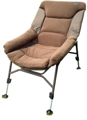 Lidsters DEEP LOUNGE RECLINER Carp Fishing Chair – Adjustable Reclining Fishing
