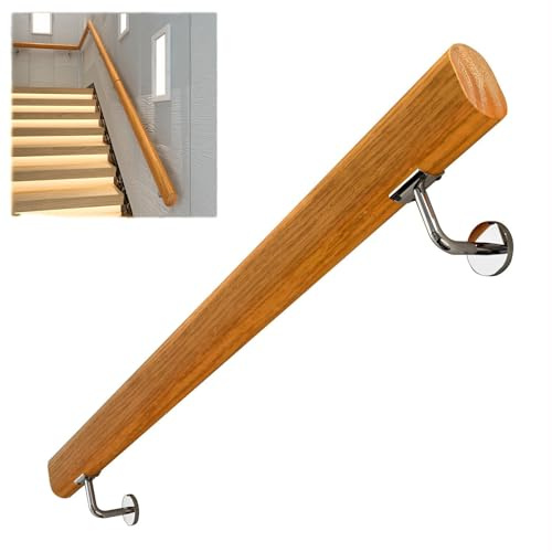 Slip-Resint trä klätterstege set – infälld metalldesign säker för barn och vuxna inomhus/utomhusbruk 600 cm längd 5 x 120 cm storlek klättring ekvivalent