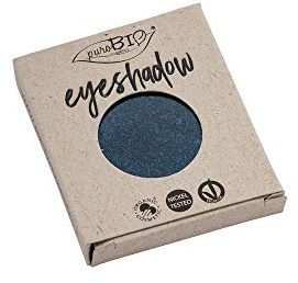 PUROBIO Kompakte Schimmern Lidschatten-Nachfüllung, Nr. 07 Blau, 30 g