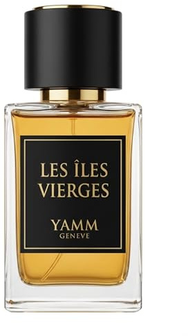 YAMM Genève – Les Îles Vierges | Extrait de Parfum 50 ml | Parfum Mixte Homme & Femme | Noix de Coco, Citron Vert & Rhum Blanc | Luxe & Longue Tenue