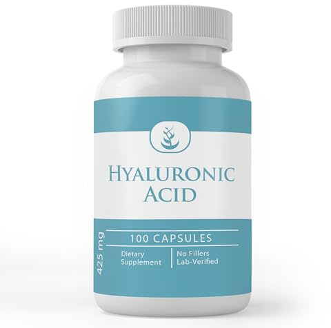 PURE ORIGINAL INGREDIENTS, Hyaluronic Acid, 100 Capsules