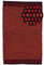 carpetfine Baumwollteppich Kelim Mia Rot 120x170 cm | Moderner Teppich für Wohn- und Schlafzimmer