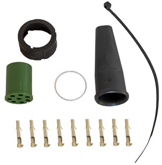 Anhänger Adapter Bajonettverbinder Set 8-polig, grün Mantes