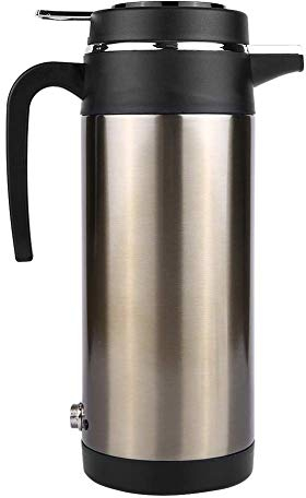 Bollitore elettrico 200ML 2 V/ 24 V in acciaio inox elettrico in auto bollitore Re caraffa di riscaldamento bottiglia d'acqua elettrica (12 V)
