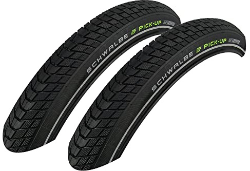 2X Schwalbe Pick Up 60-406 Drahtreifen Super Defense 20x2.35 Fahrradreifen