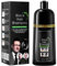 Schnurrbart & Bart Färbe Dunkelbraun Haarfarbe Schwarz, Bart Farbe Schwarzes Haarfärbeshampoo Sofort-Haarfarben-Shampoo, Bartfarbe, 15 Minutes Abdeckung Graue Haare 16.9 OZ..
