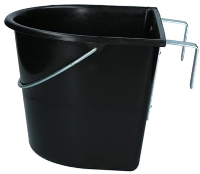 Woideklu Abreuvoir pour Chevaux, Fixation sur Clôture, Capacité 12 L, pour Moutons et Bovins