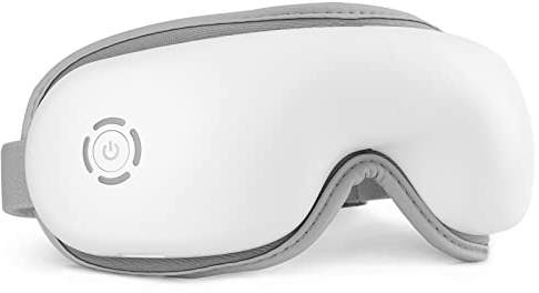 Augenmassagegerät, elektrisches augenmassagegerät mit Wärme, Vibration und Bluetooth Musik, eye massager mit 5 Modi, massagegerät hilft bei Augenringen und trockenen Augen, Präsent für Familie