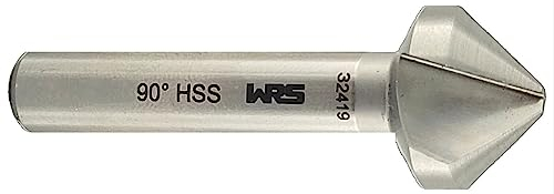 WRS Kegelsenker DIN 335/C, HSS, Präzisionsausführung, MADE IN GERMANY, m. 3 Schneiden, 90° Senkwinkel, Größen Name: 6,3 mm Ø
