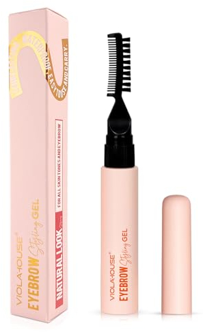 VIOLA HOUSE Gel Sourcils Transparent Fixateur,Imperméable,Savon Transparent,Sourcils Apprivoisés & Définis.27g/0.95oz