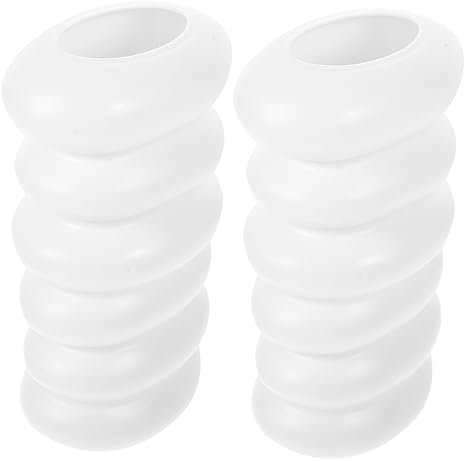 HOOTNEE 2stücke Nordische Blumenvase Aus Kreative Arrangements Für Blumen Dekorative Vasen Für Zuhause Für Büro Und Balkon Langlebig Und Pflegeleicht