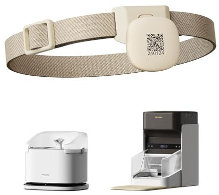 PETLIBRO Medaglietta per Collare RFID, Riconoscimento Animale, Compatibile con PETLIBRO One RFID Distributore Automatico di Cibo PLAF301, Dockstream RFID Fontana per Gatti PLWF305