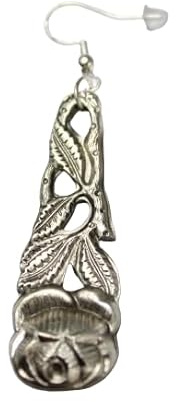 Rosen Besteckschmuck - Ohranhänger, Ohrring