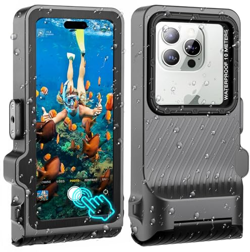 Funda Impermeable móvil Universal Buceo Profesional subacuático Funda para teléfono móvil para iPhone 16e 16 16 Pro 16 Pro MAX 15 Pro 15 Pro MAX 14 14 Pro 14 Pro MAX Samsung s25 S24 S23