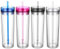 YXSJAS Plastic Skinny Tumblers Bulk 4 Colored Acrylic Tumblers with Lids Double Wall Tumbler with Straw Acrylic Tumblers Cleaner Reusable Cup Free Matte Plastic Iced Coffee Cups for Parties