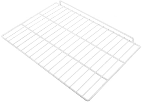 Operitacx Gefrierschrank Trennwand aus Eisendraht Weiß Präzise Produktion und Anpassbares Design für Tiefkühler und Gefriergeräte als Regal Organizer
