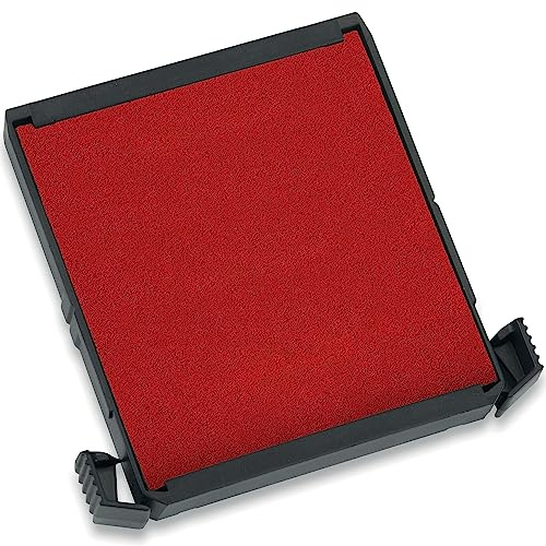 Trodat 3 cassettes d'encre pour tampons Trodat Printy 4924 - couleur cassette d'encrage : rouge - cet encrier recharge votre tampon encreur Trodat Printy