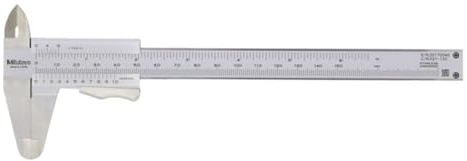 MITUTOYO Präzision-Messschieber mit Momentklemmung DIN 862 0-150 mm, 1 Stück, 531-122