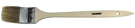 Pennello Pennellessa per Radiatori Pura Setola N. 50 Maurer con Manico in Legno