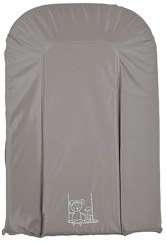 Looping Matelas à Langer Bébé | PVC Imperméable, Fabriqué en France | Gris Perle