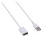 Philips Cable de extensión de Carga USB 2.0 de 1.8 m, Extensor USB-A Macho a USB-A Hembra, Acabado Blanco Elegante, Alta Velocidad, Funciona con Windows 7+ y Mac, Funciona con Dispositivos Android e