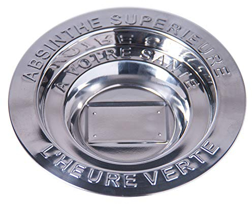 Absinth Zubehör Brouilleur von ALANDIA | Für Absinth Gläser anstatt Löffel | Edelstahl | Replika 19. Jh.