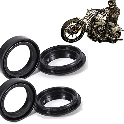 Paraolio forcella set di guarnizioni paraolio forcella ammortizzatore anteriore Parapolvere Parapolvere Kit tergicristallo Adatto per CB400 33x46x11mm