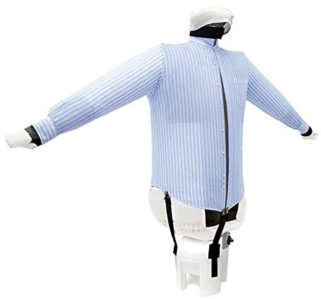 EOLO Stiracamicie SA01 ECO Stira Asciuga Automatico Camicie Camicette Polo StirAsciugatore Stiratrice Verticale Ferro da Stiro Professionale 3 Programmi Made in Italy Garanzia 5 Anni Efficienza A++