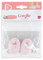 Corolle Schuhe, pink, Puppenzubehör, Puppenkleidung, für alle 30cm Babypuppen, ab 18 Monate