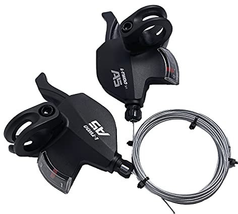 Chooee Fahrrad-Schalthebel, 3 x 9 Gänge, für Shimano/Sram, Mountainbike-Schalthebel für MTB