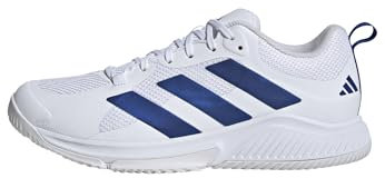 adidas Herren Court Bounce 2.0 Shoes Schuhe, FTWR White/Team royal Blue/FTWR White, 45 1/3 EU