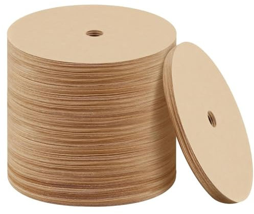 PAMENET Perkolator-Kaffeefilter, 9,5 cm, natürlich, ungebleicht, Einweg-Kaffeefilter, , 500 Stück