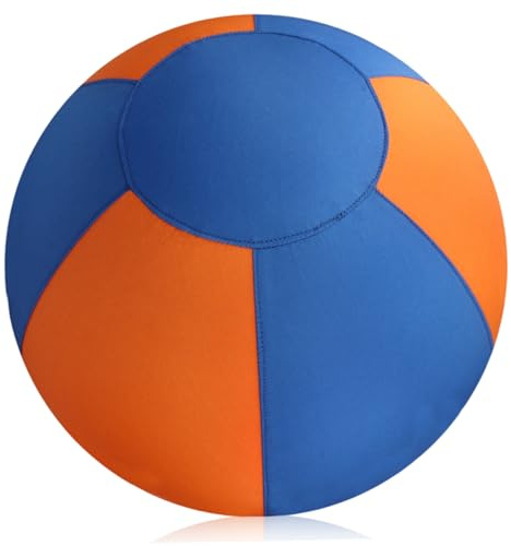 HoveeLuty Herding Ball for Dogs 18inch PVC Herding Ball with Zippered Polyester Cover Scratch Resistant Interactive Multi-Purpose Toy for Horse & Sheep for Dogs Dog