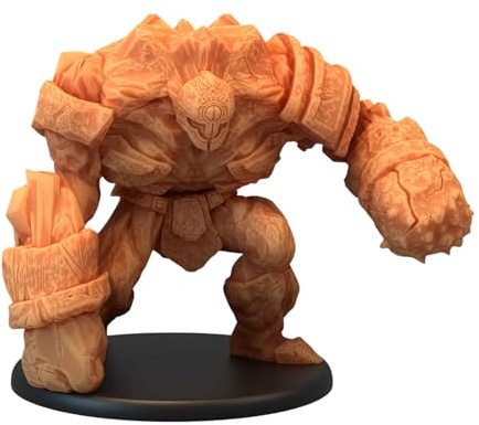 Unpainted DND Ice Golem Pound Miniature Figurine, Tabletop Gaming Collectible, Fantasy World, Ideal Gift for Dungeon Masters and Collectors Alike - Designed by Epic Miniatures