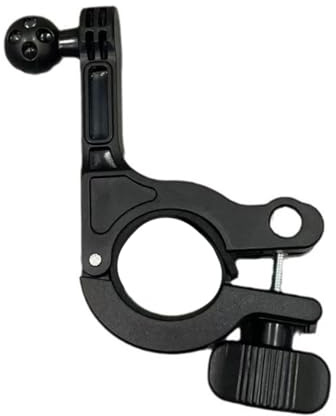 AWJUWHBJ Support de guidon en aluminium solide pour appareil photo, support de téléphone de navigation, accessoires de vélo et moto, douille à bille réglable