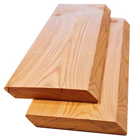 Sichtschutzelemente Zaunlatten Rhombusleisten Lärche 20x120mm 0,5m AB 20 Stück