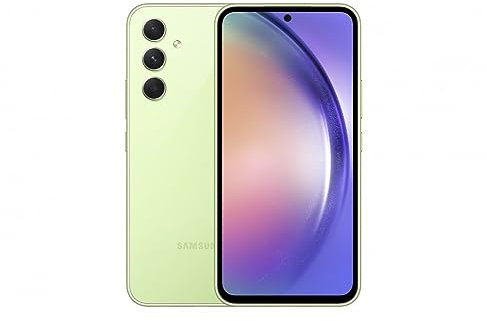 Samsung Galaxy A54 5G 128GB Lime Unlocked (Renewed)