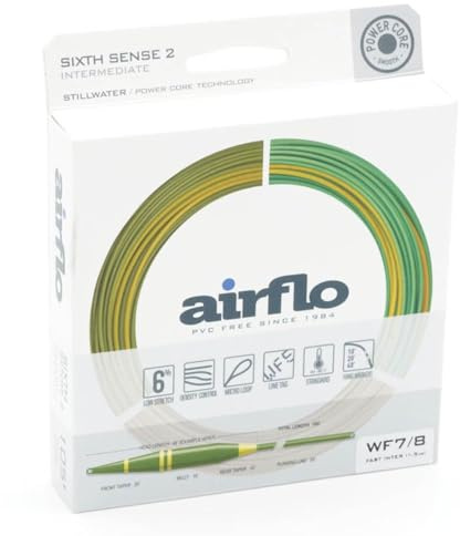 AIRFLO Sixth Sense 2 Intermediate Fast Fishing Line Translucent Green 7/8wt