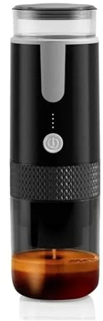 VXDEFP Máquinas de café,Cafetera portátil, Cafetera, cafetera eléctrica de cápsulas molidas, cafetera portátil apta for café en polvo y cápsulas de café