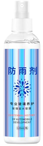 Spray Antiappannamento Per Auto – Formula Impermeabile Antipioggia Da 120 Ml, Trattamento Vetri Per Tutte Le Stagioni | Spray Detergente Per Vetri Auto Per Occhiali, Della Fotocamera